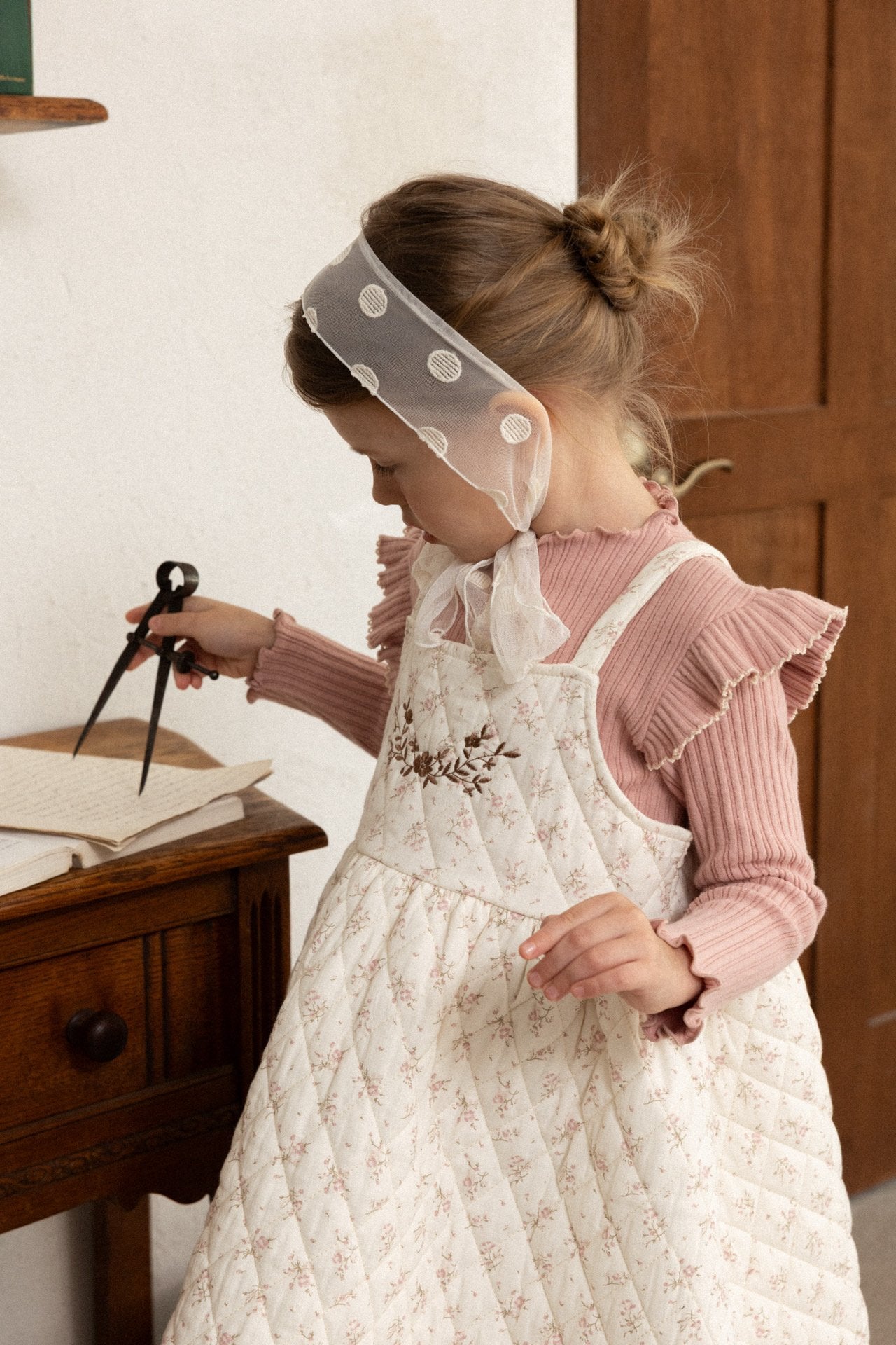 ［perrobebe］Aisha padding one-piece