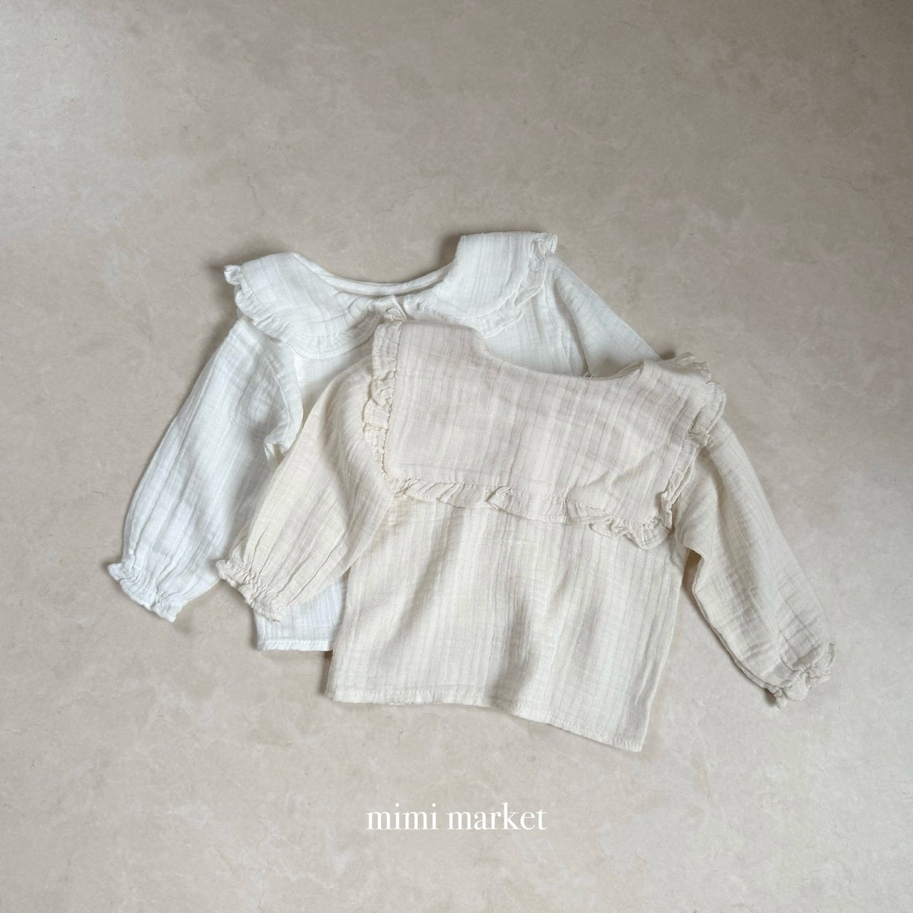 ［mimi market］More collar blouse