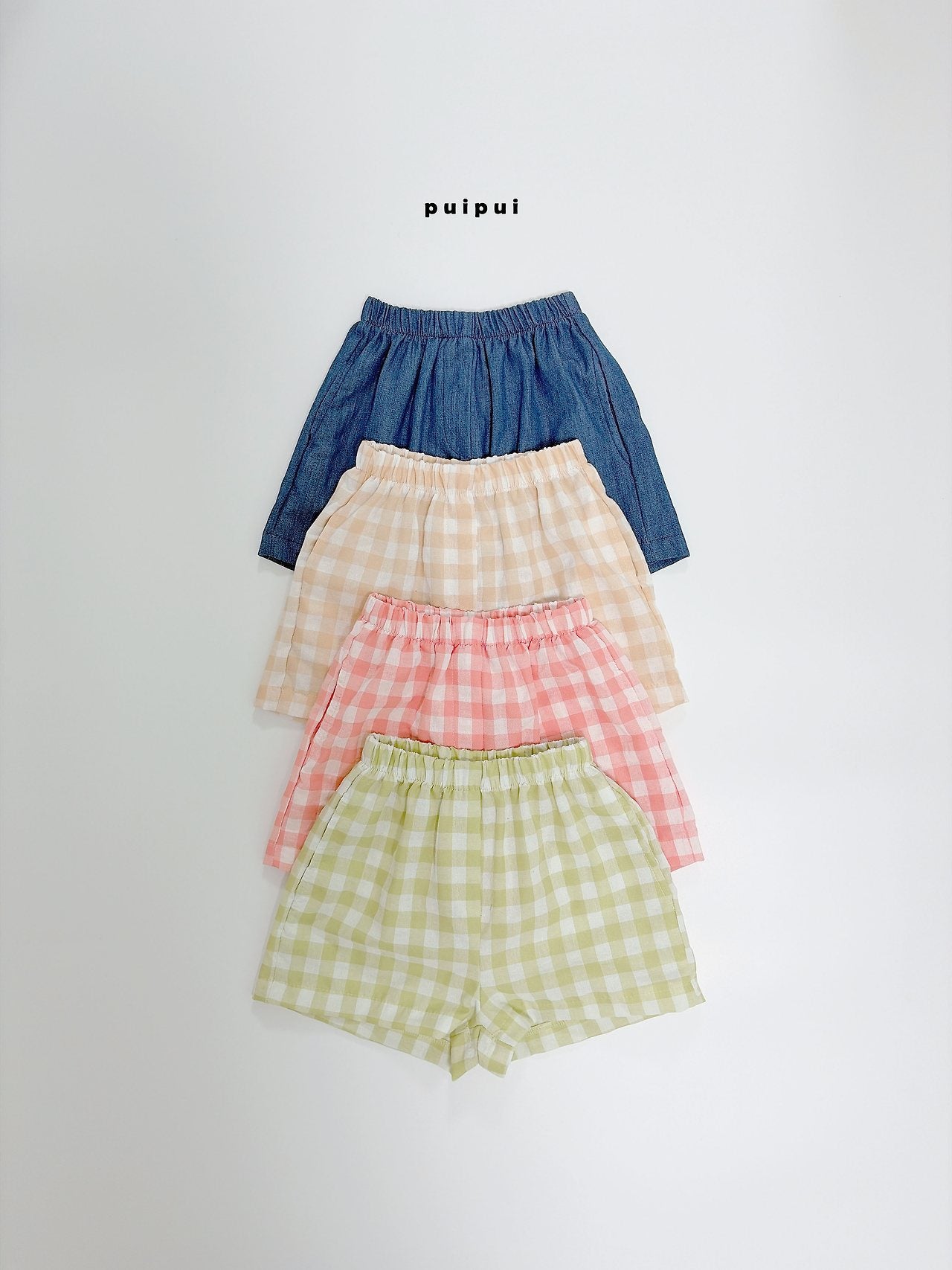 ［puipui］Fresh short pants