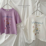 ［Melikey］Vintage girl tee