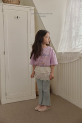 ［Melikey］Vintage girl tee