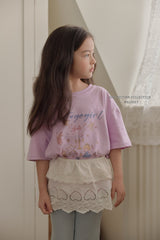 ［Melikey］Vintage girl tee
