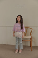 ［Melikey］Vintage girl tee