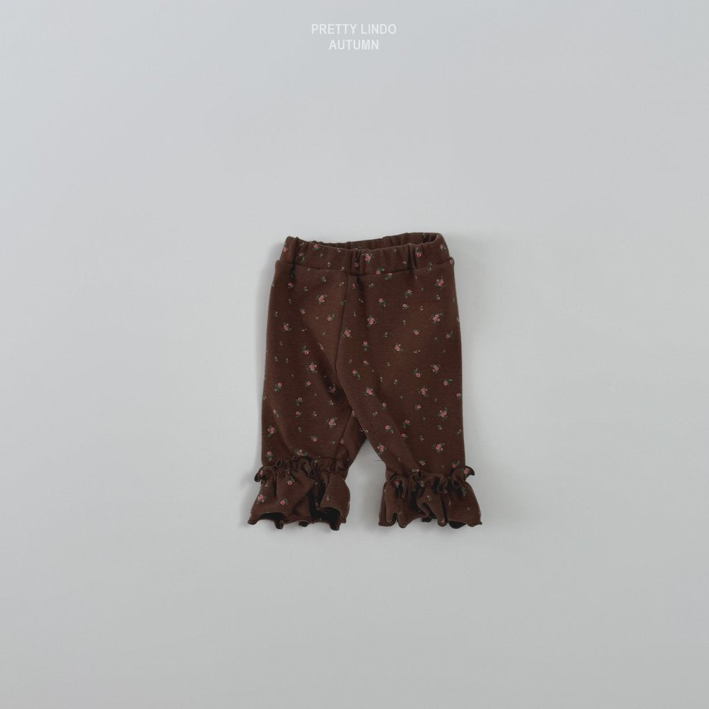 ［LINDO］Garden frill pants