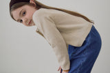 [soye] Cashmere button cardigan