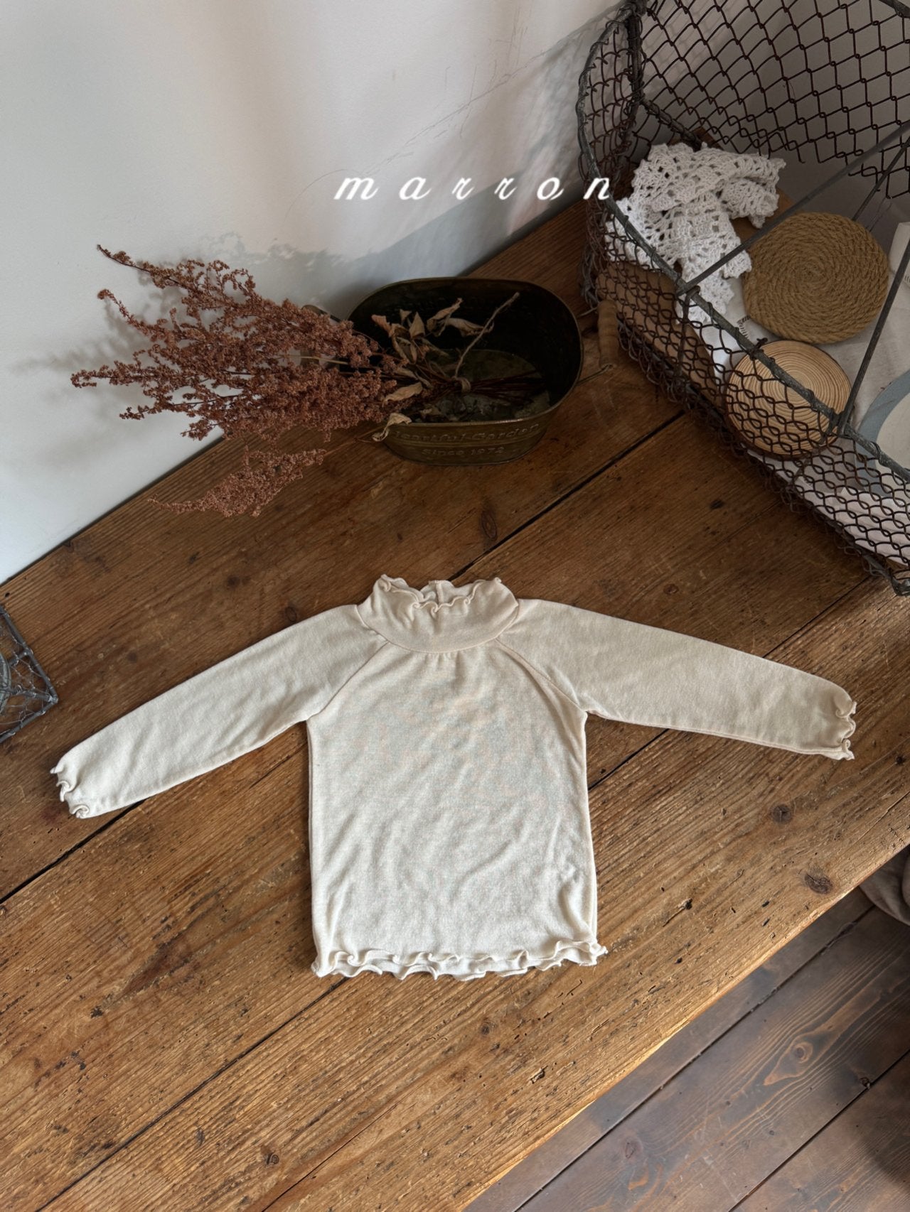 ［marron］Daily mellow tops