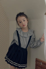 ［The beige］Pleated Skirt
