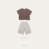 ［melmel］Slub tee