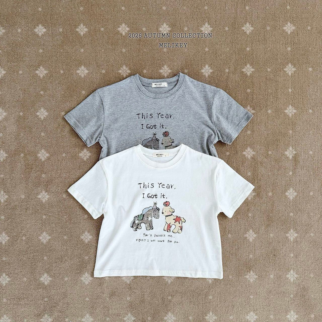 ［Melikey］Pony & dog tee
