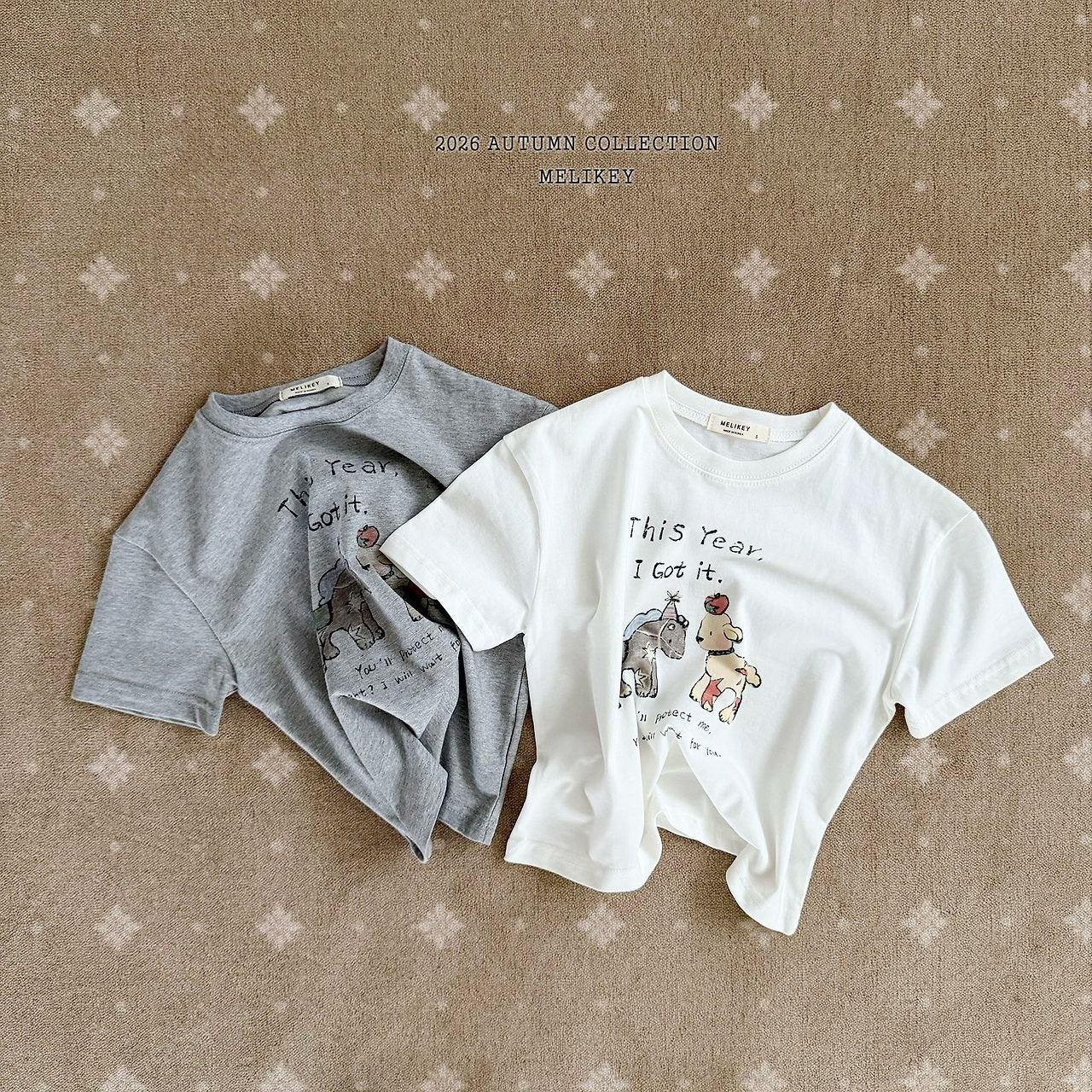 ［Melikey］Pony & dog tee