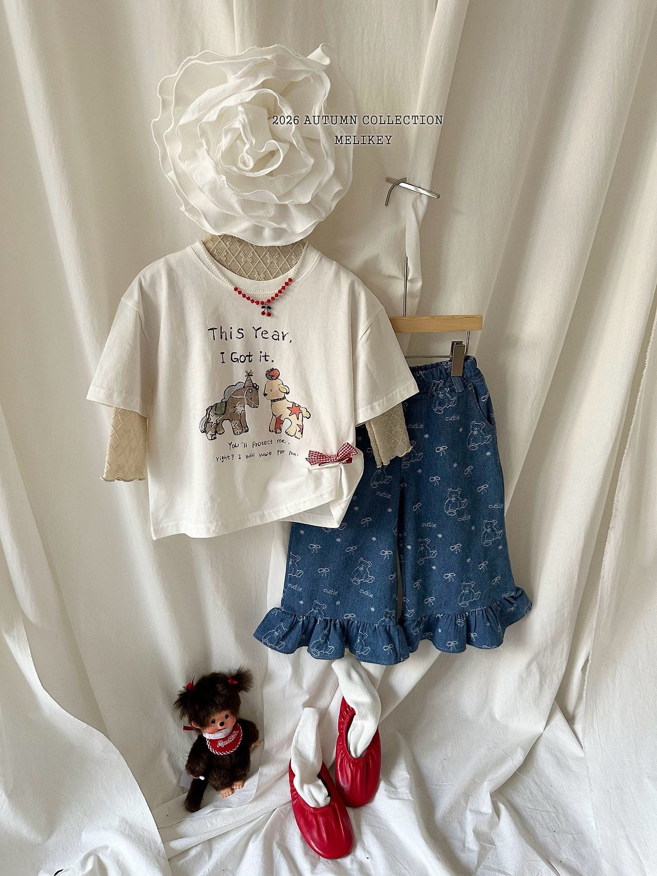 ［Melikey］Pony & dog tee