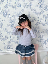 ［second moment］Lolo ribbon mellow tops