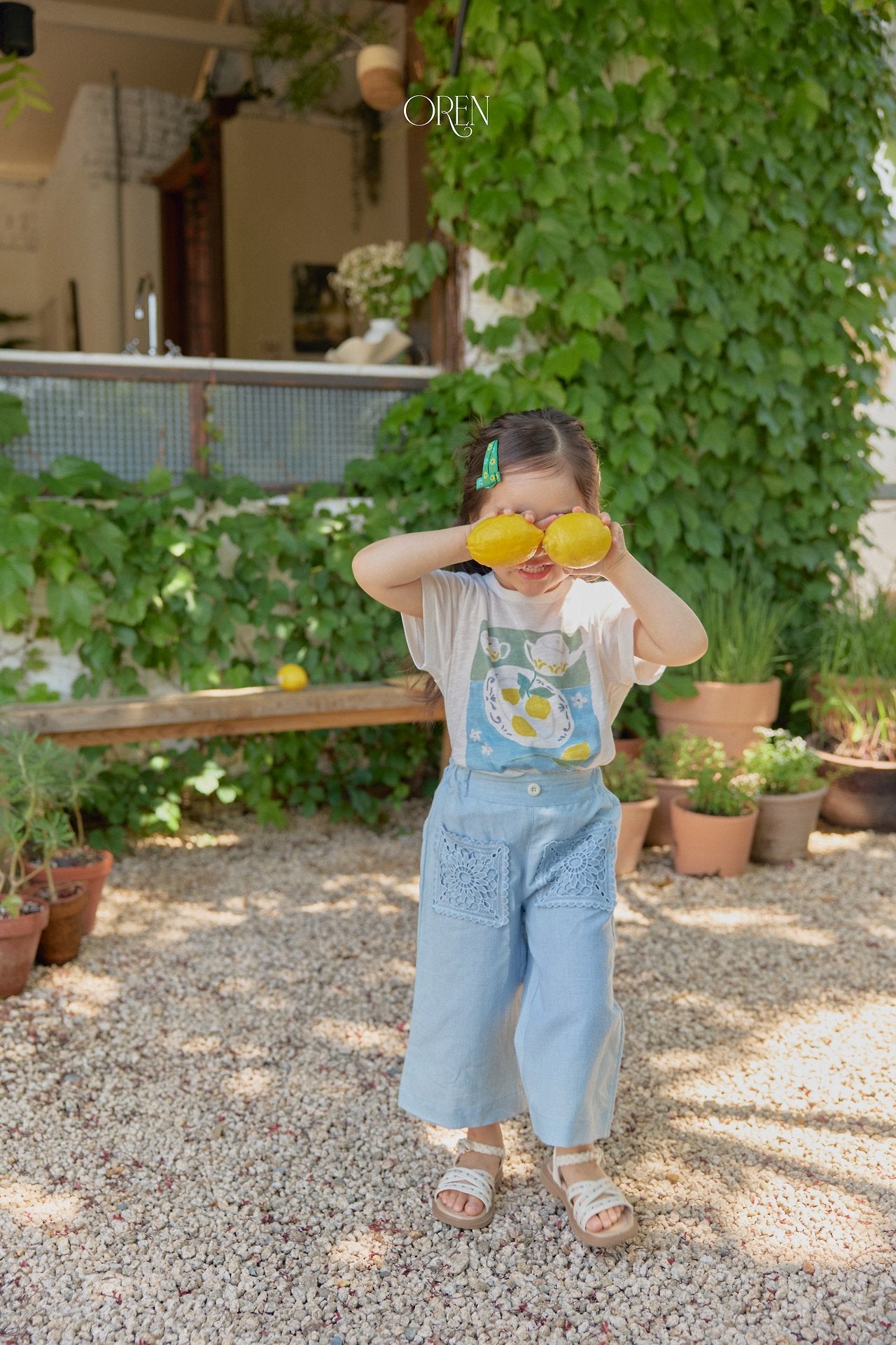 ［OREN］Maison lemon tee