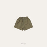 ［melmel］Linen short pants