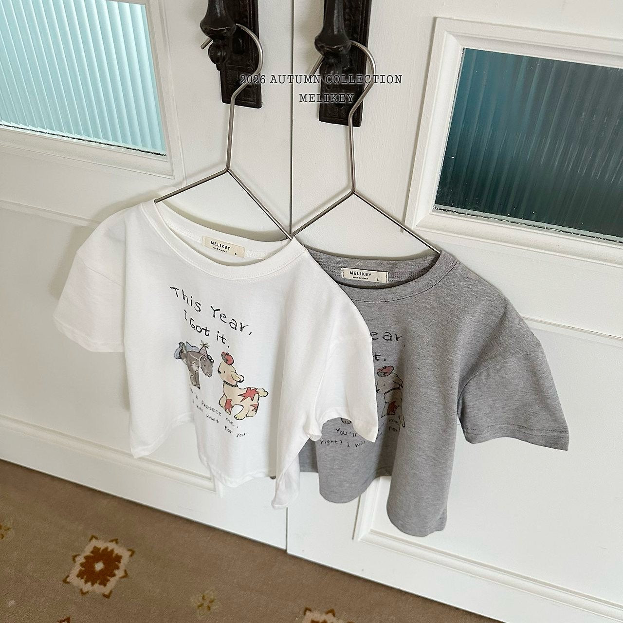 ［Melikey］Pony & dog tee