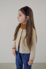 [soye] Open half neck tee
