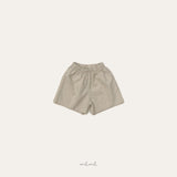 ［melmel］Linen short pants