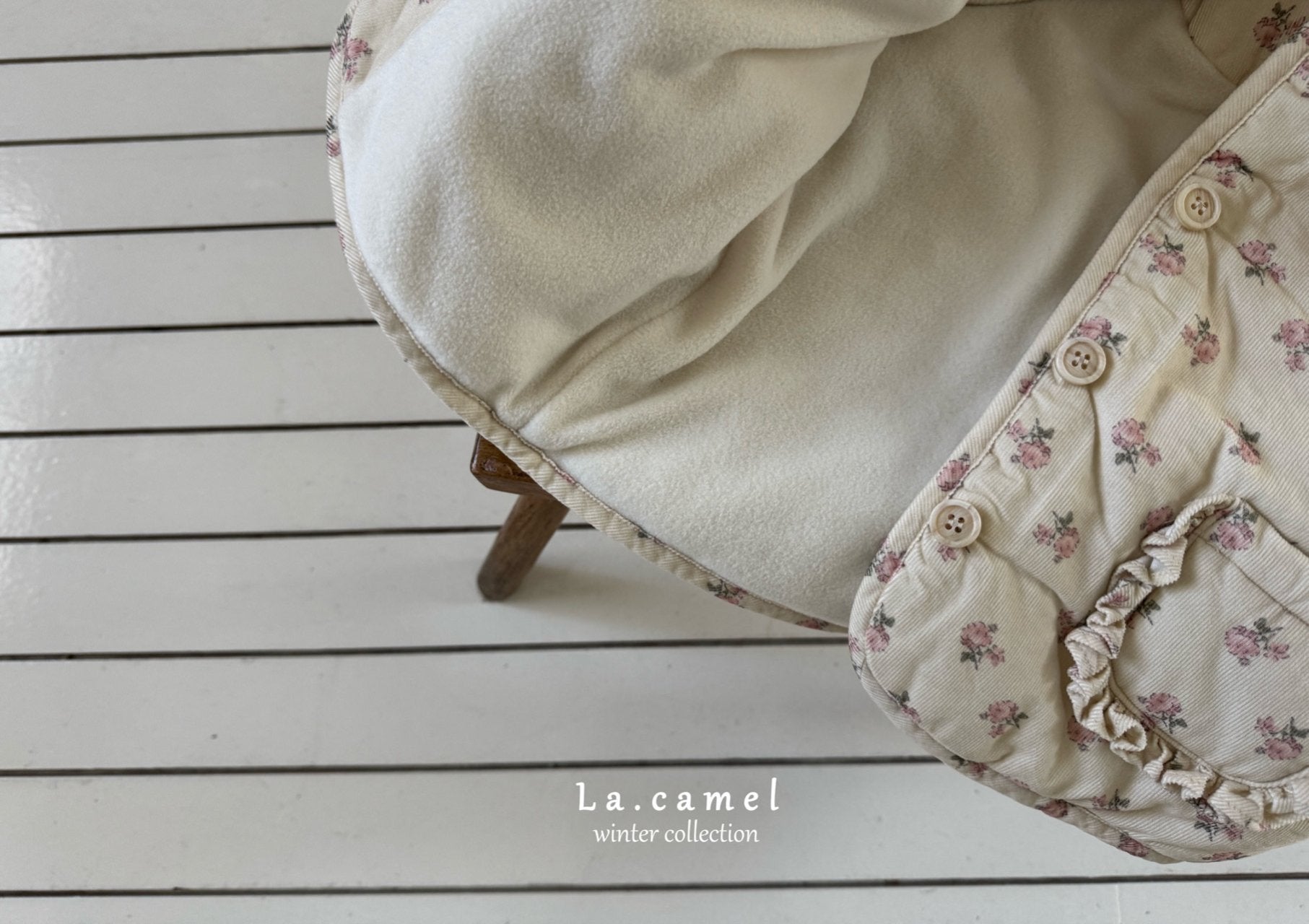 ［La.camel］Adel padding jacket