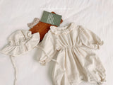 ［valubebe］Dot frill bebe suit (baby)