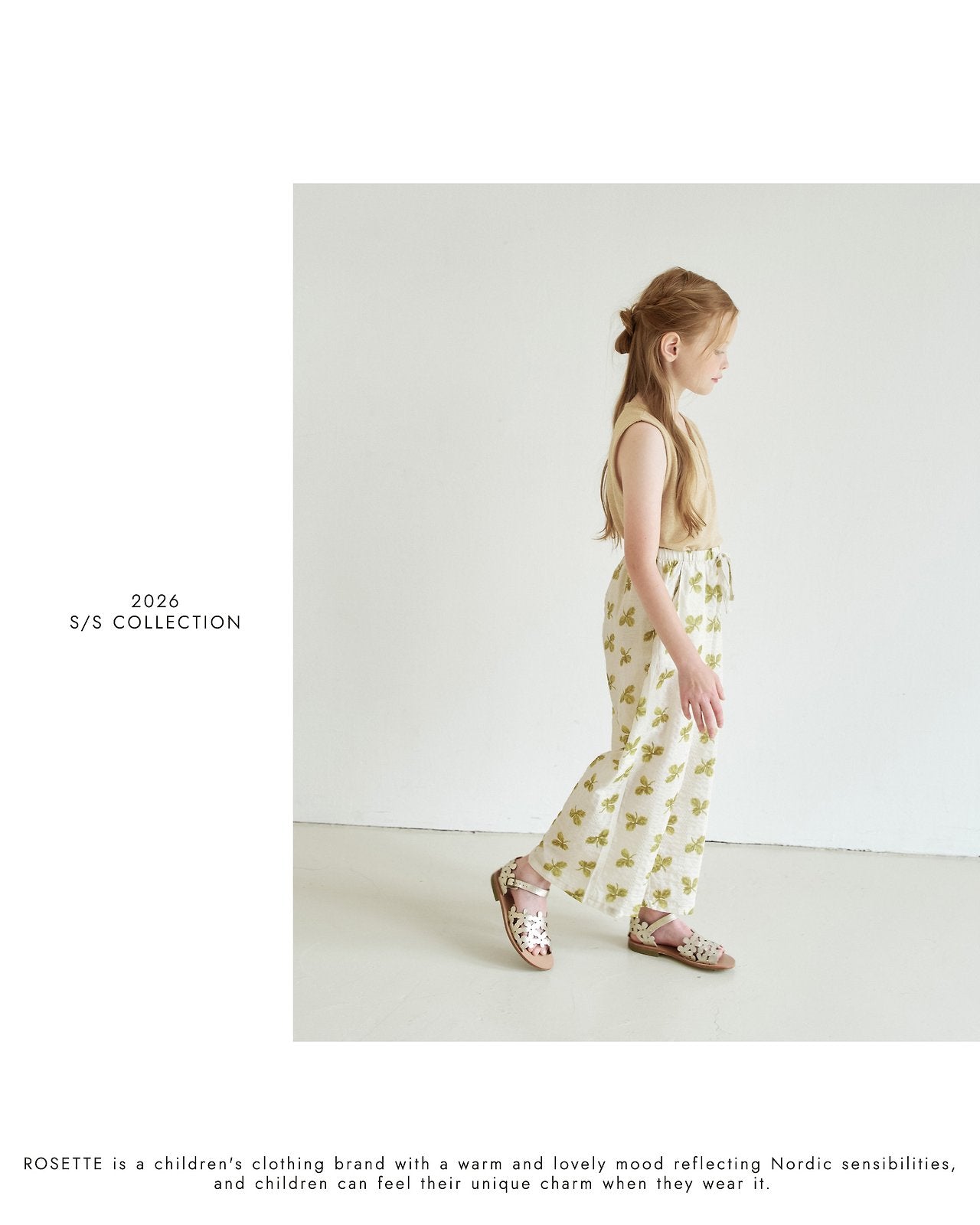 ［ROSETTE］Mare button sleeveless tops