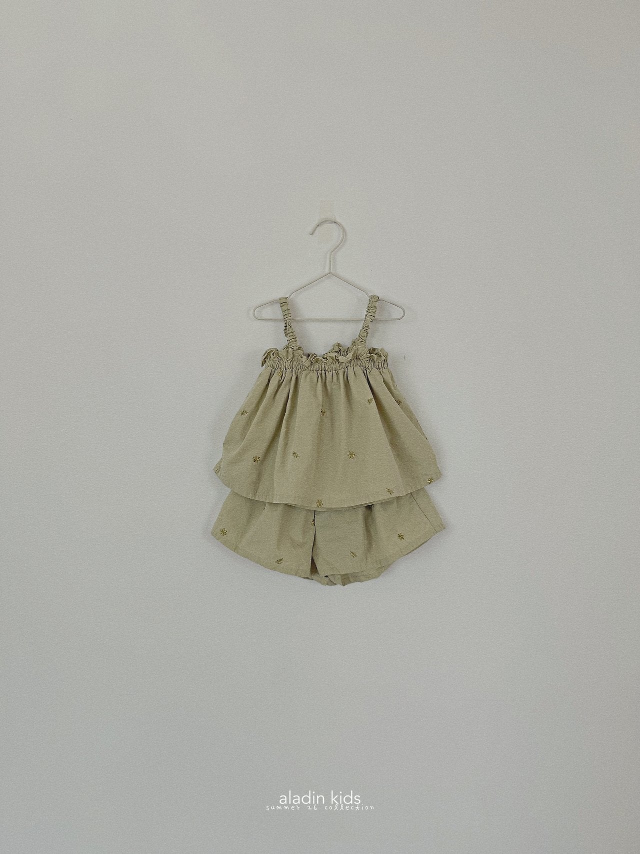 ［aladin］Embroidery culottes