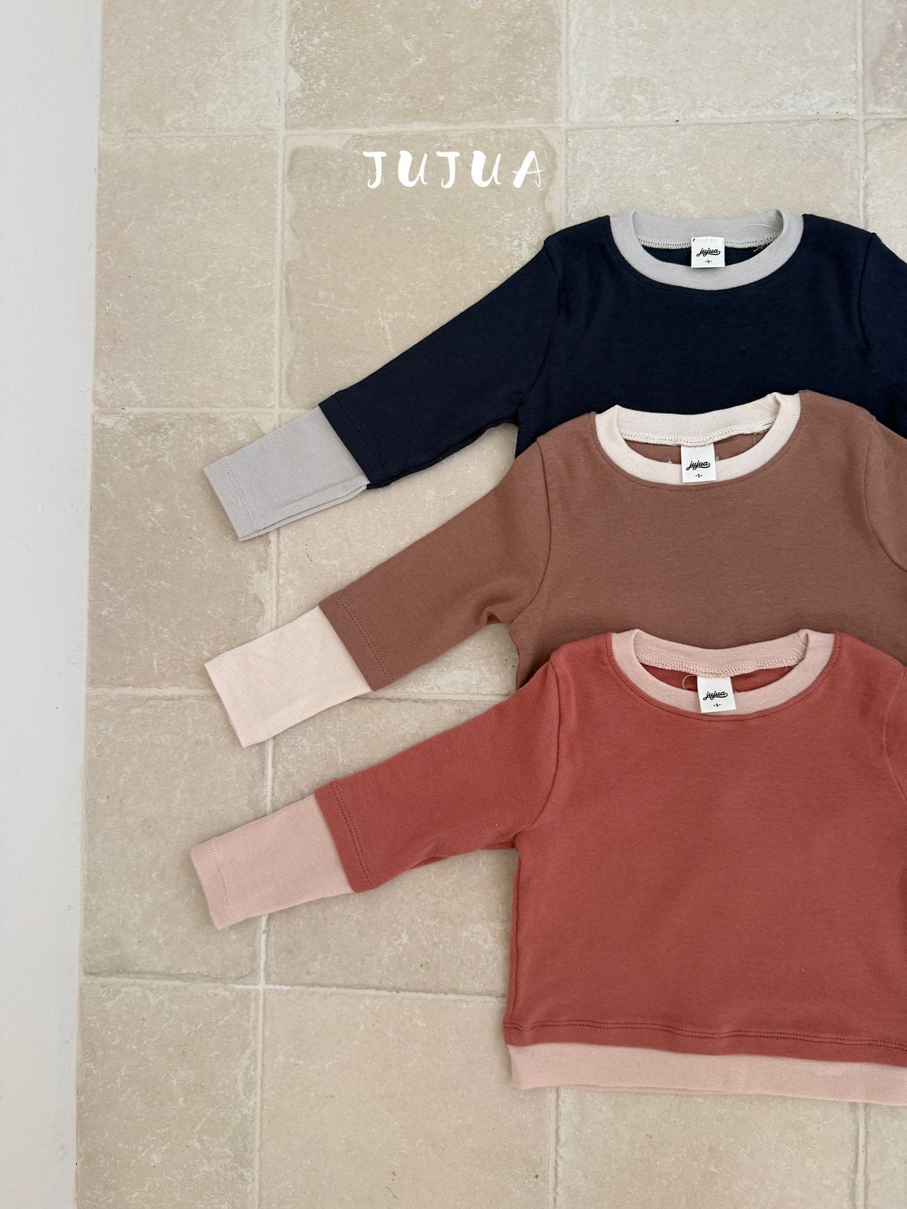 ［jujua］Layered tee