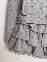 ［BANANAJ］Jenny fower cancan skirt
