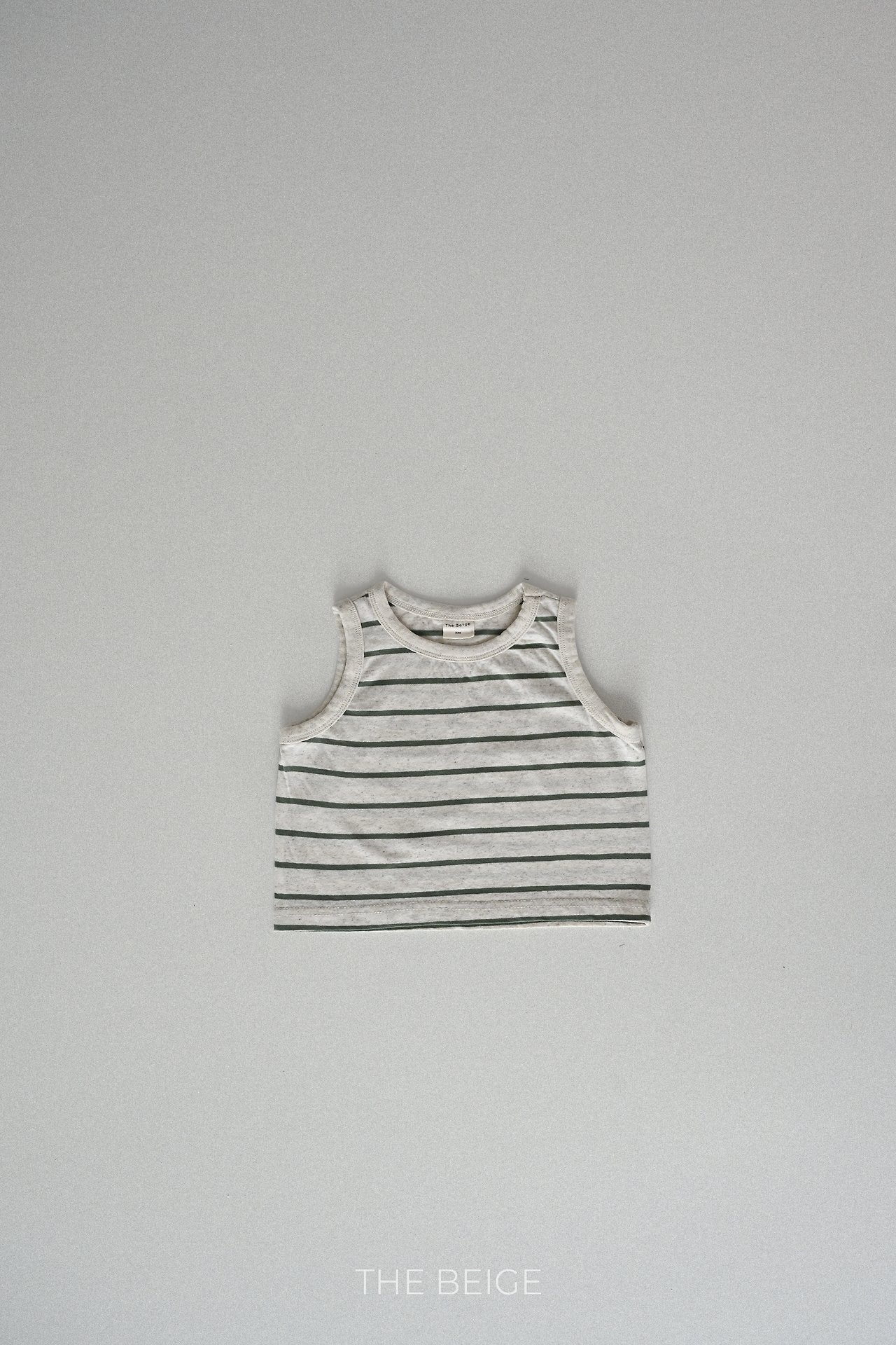 ［The beige］Basic sleeveless tops