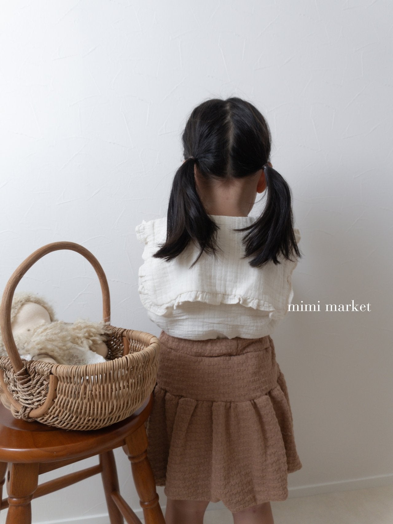 ［mimi market］More collar blouse