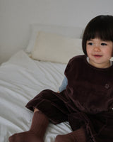 ［normalplay］Velvet Crop Vest