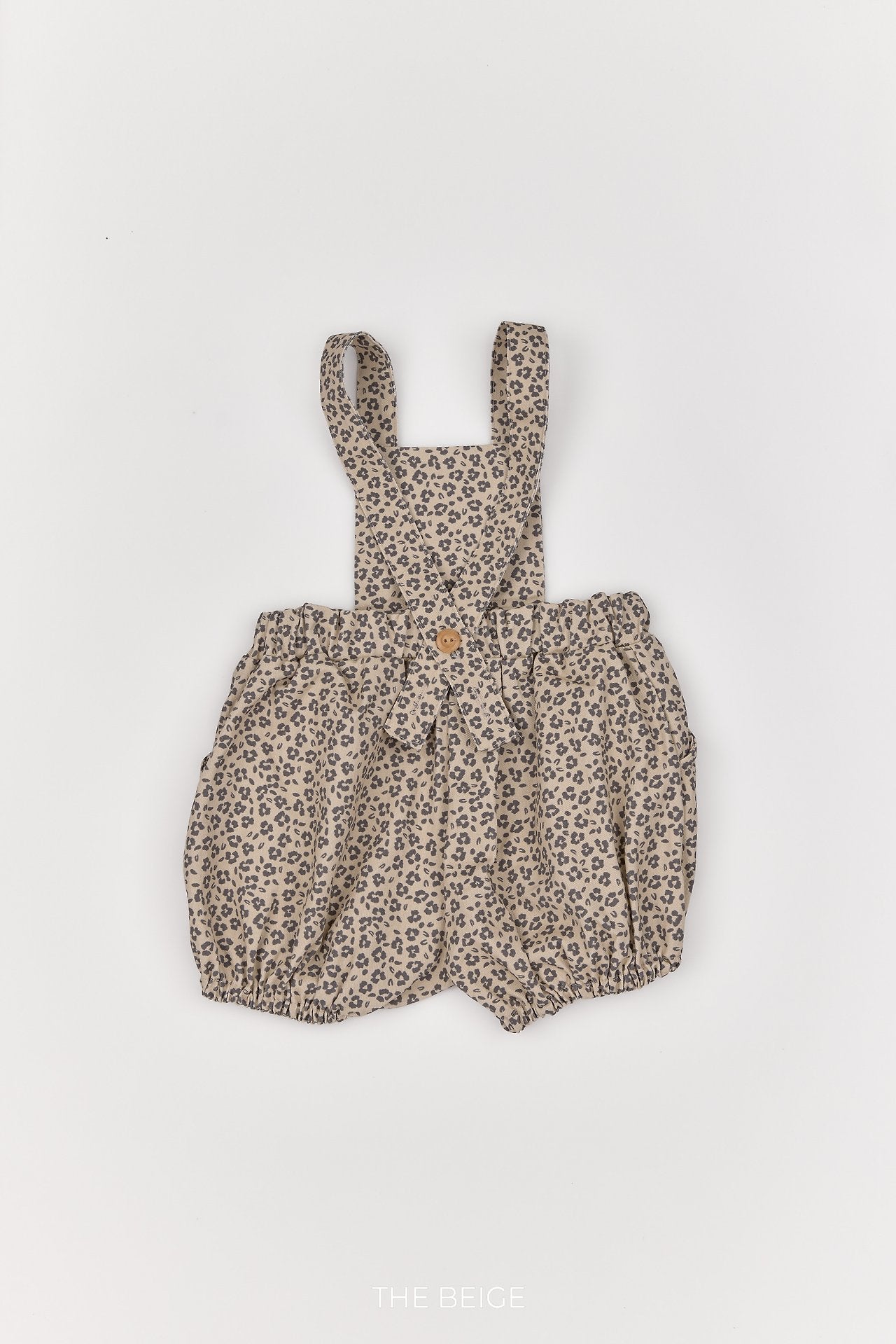 ［The beige］Pumpkin Suspender Pants