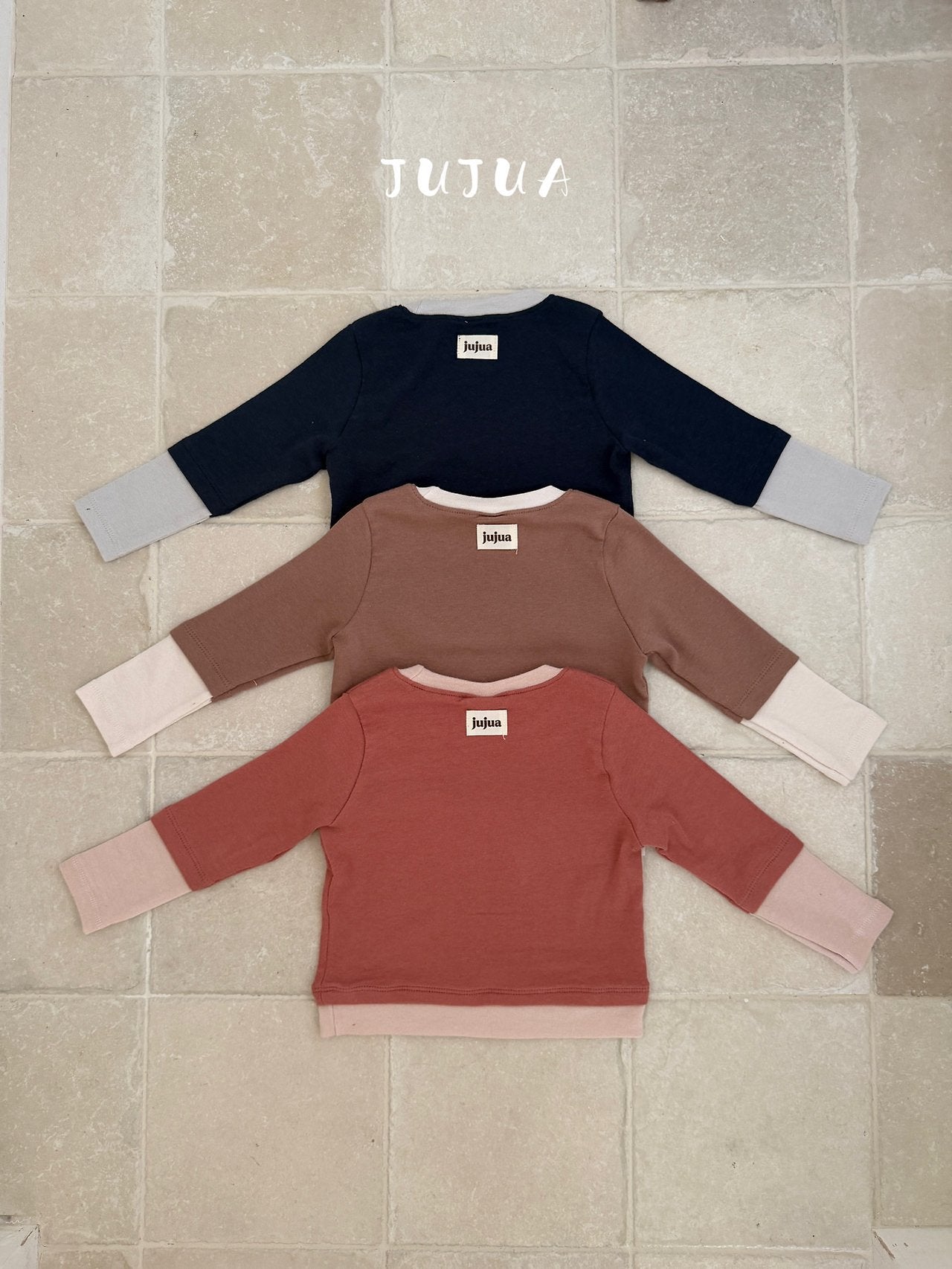 ［jujua］Layered tee