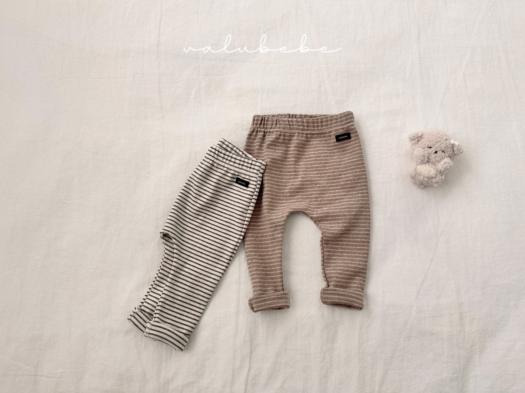 ［valubebe］Stripe leggings (baby)