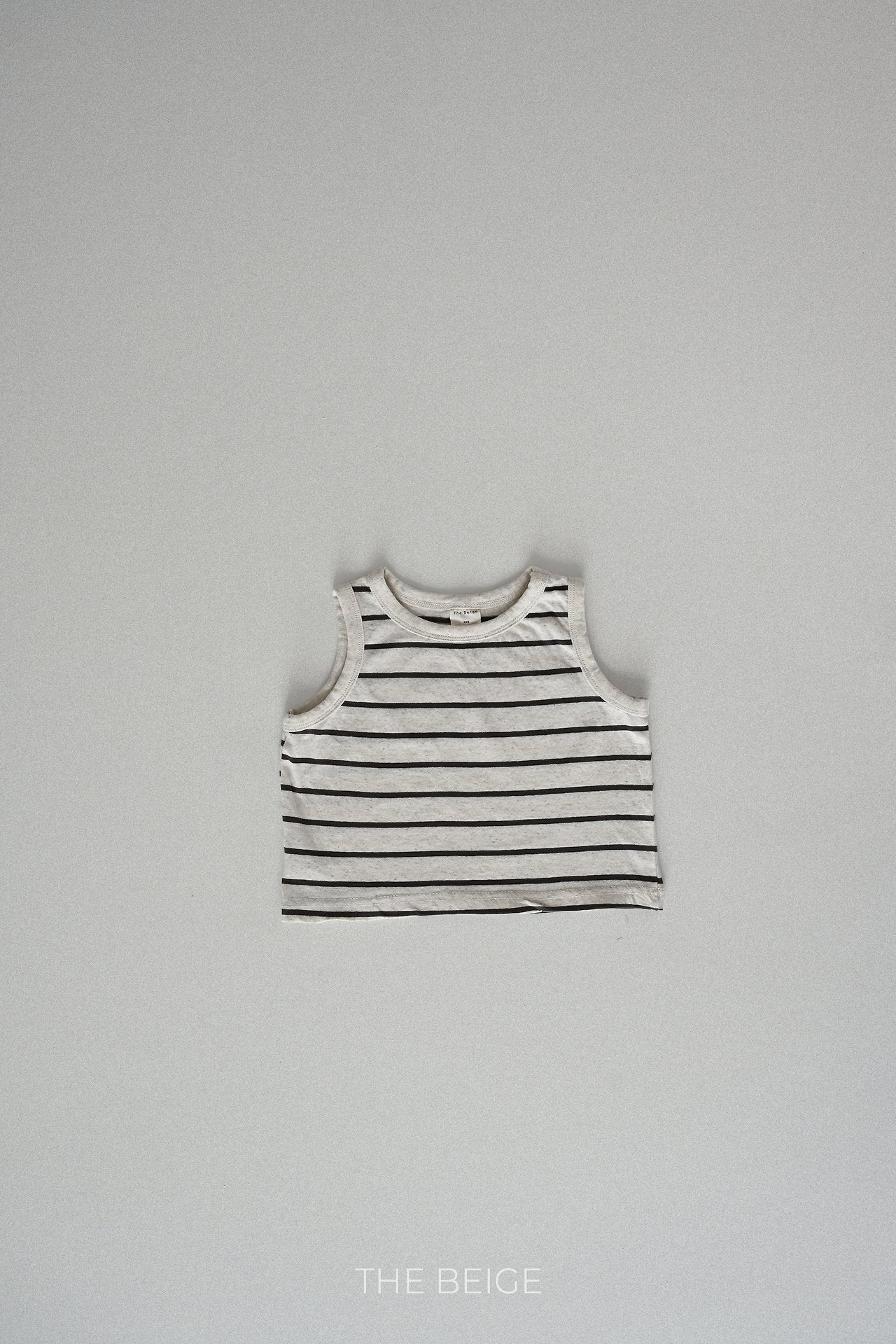 ［The beige］Basic sleeveless tops