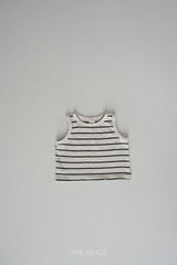 ［The beige］Basic sleeveless tops