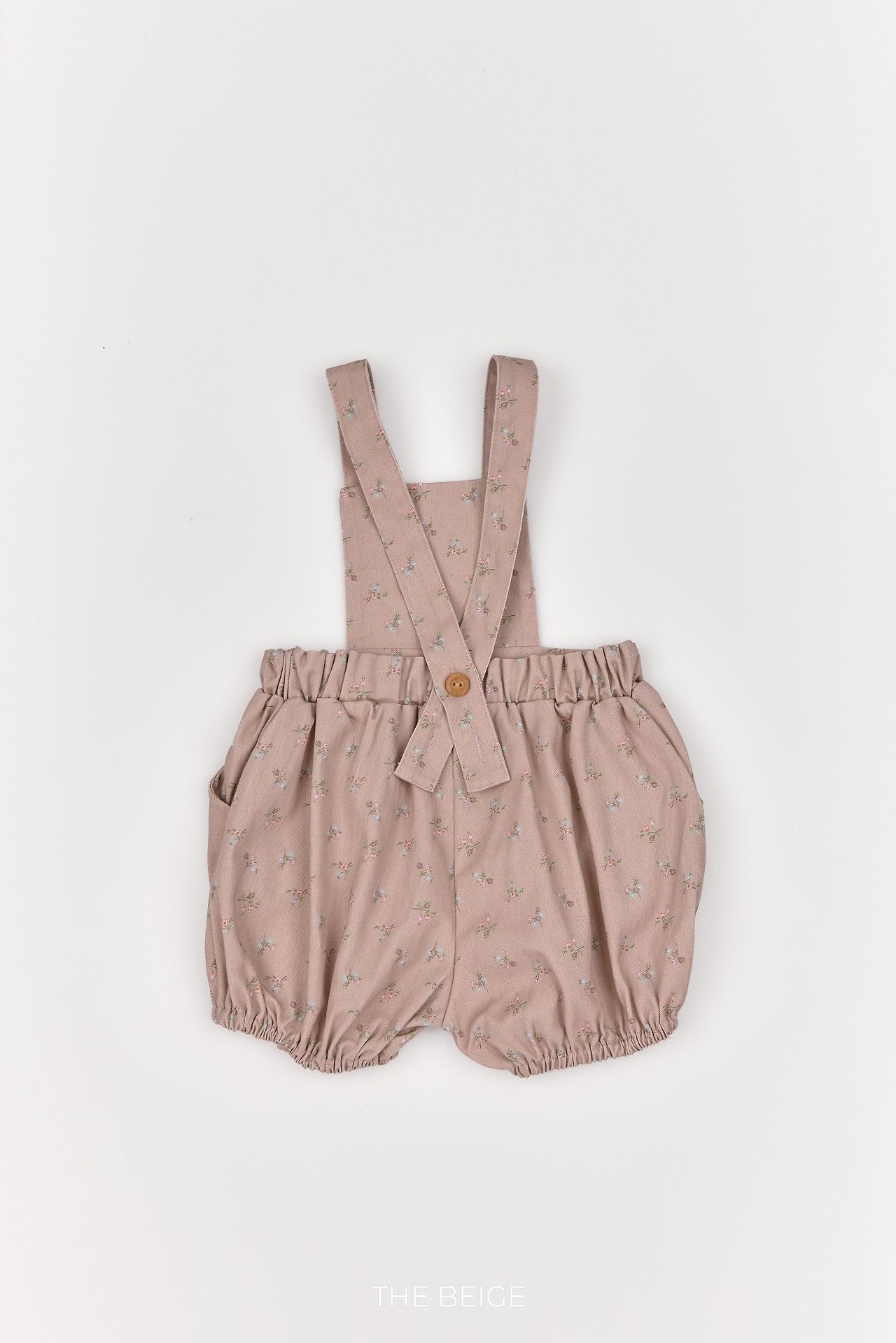 ［The beige］Pumpkin Suspender Pants