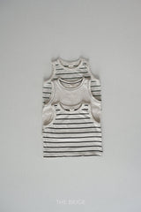 ［The beige］Basic sleeveless tops