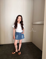 ［comma］Wrap skirt pants
