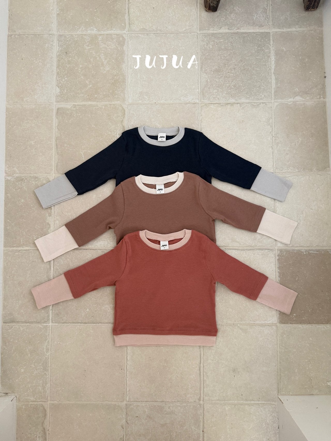 ［jujua］Layered tee