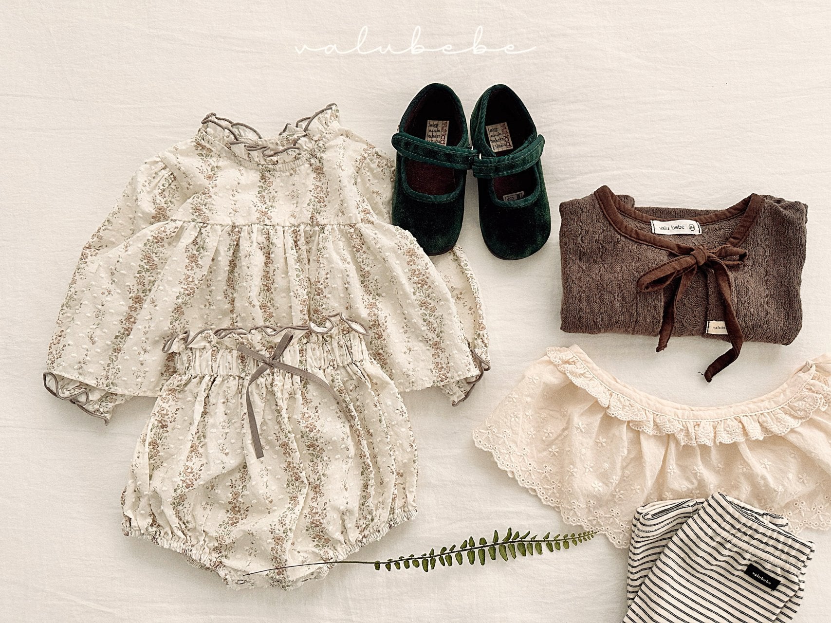 ［valubebe］Stripe leggings (baby)