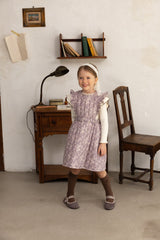 ［perrobebe］Iris padding one-piece