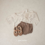 ［mimi market］Ciel flour collar blouse