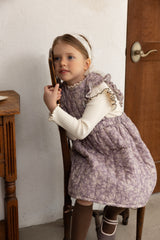 ［perrobebe］Iris padding one-piece