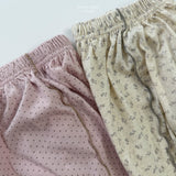 ［LINDO］Natural frill bonbon pants