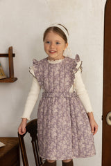 ［perrobebe］Iris padding one-piece