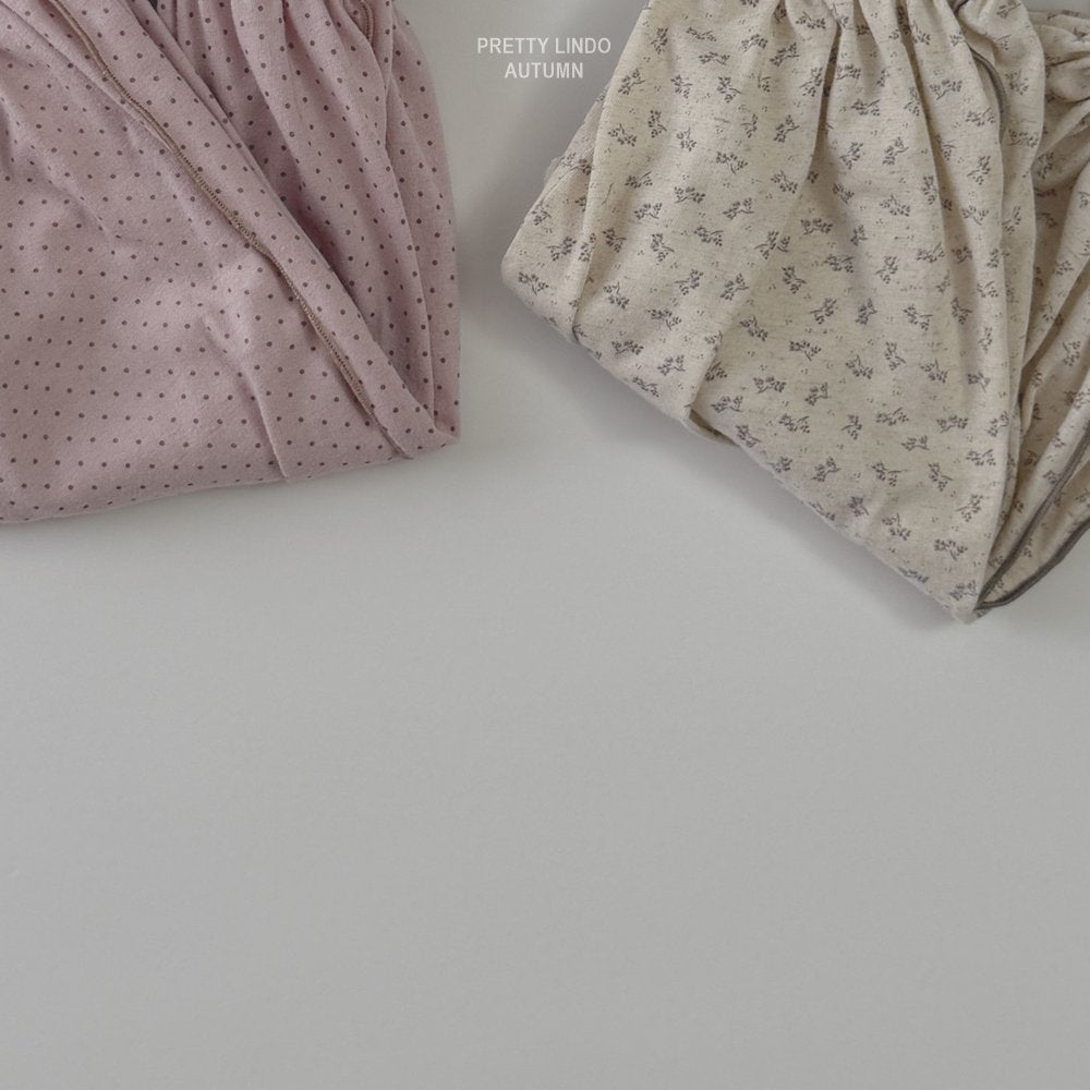 ［LINDO］Natural frill bonbon pants
