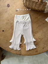 ［marron］Bunny frill pants