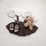 ［mimi market］Ciel flour collar blouse