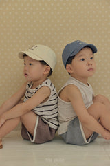 ［The beige］Basic sleeveless tops