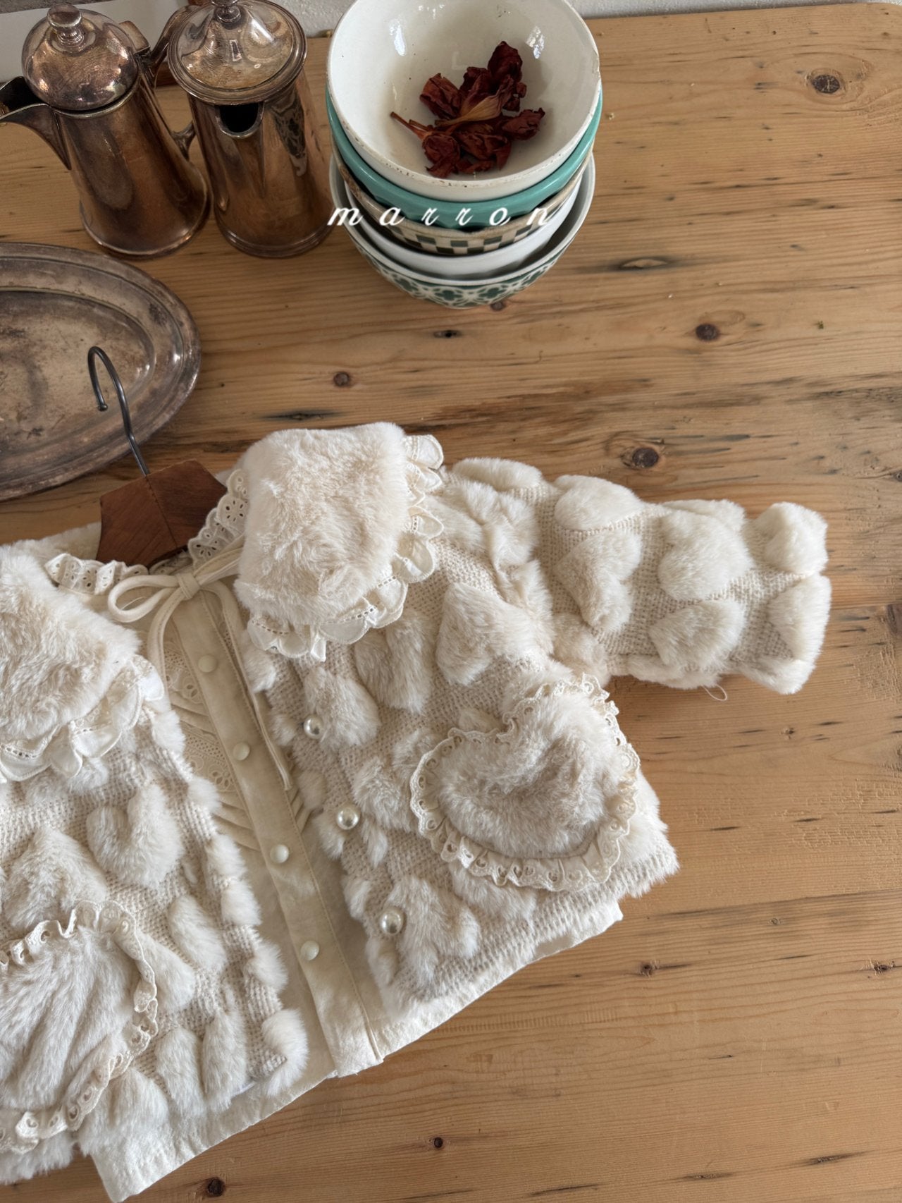 ［marron］Eve lace blouse